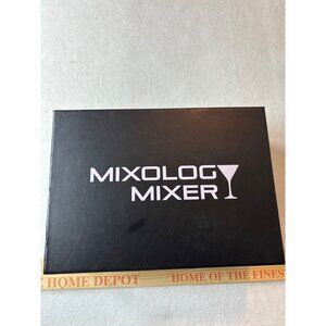 Mixology Mixer Bartender Kit With Shaker & Tools In Box Stainless Steel